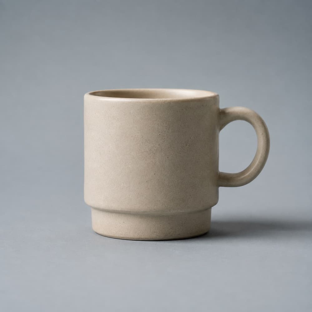 Office Mug Heavy-Base 340 ml — 14 mm base, hard to knock over